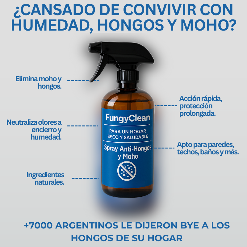 FungyClean- La Solución a Los Hongos de tu Hogar